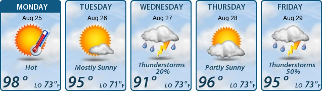 5-Day Forecast