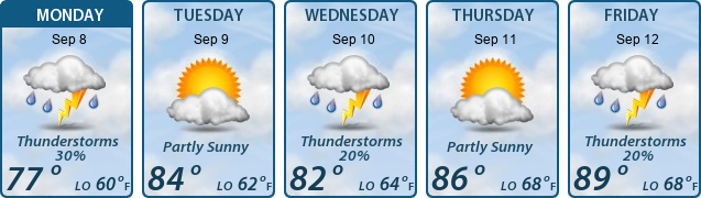 5-Day Forecast
