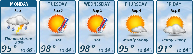 5-Day Forecast