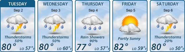 5-Day Forecast