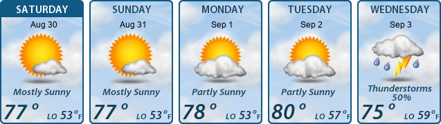 5-Day Forecast
