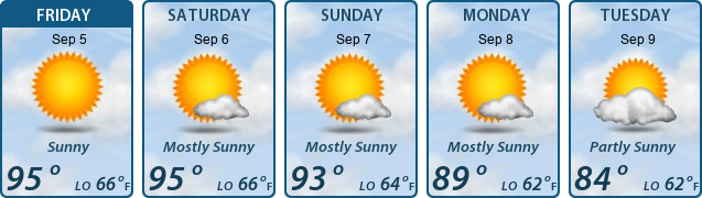 5-Day Forecast