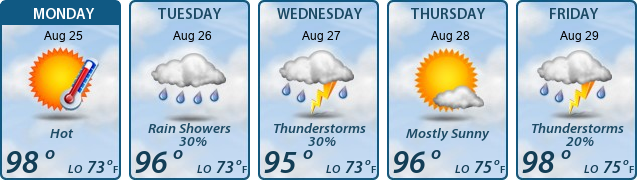 5-Day Forecast