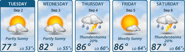 5-Day Forecast