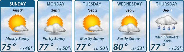 5-Day Forecast