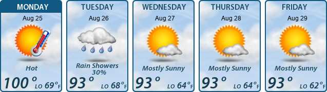5-Day Forecast