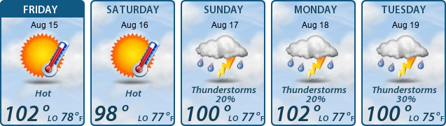 5-Day Forecast