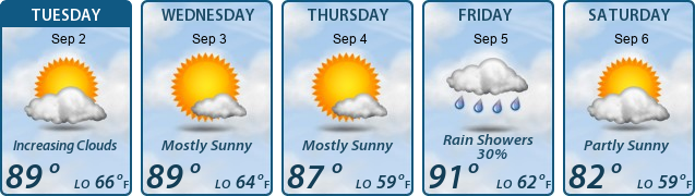 5-Day Forecast