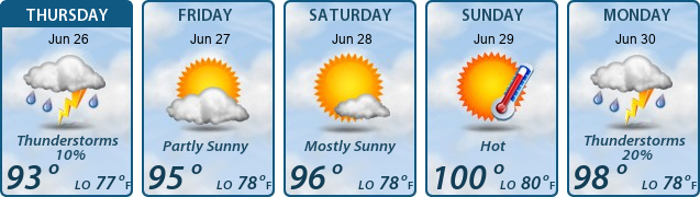 5-Day Forecast